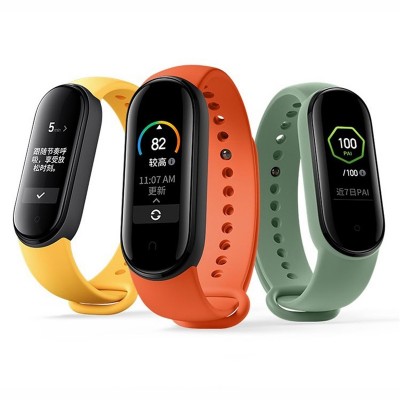 Original Xiaomi Mi Band 5 Smart Bracelet Global Version 1.1" AMOLED Screen Heart Rate Fitness Tracker Bluetooth 5.0 drop ship